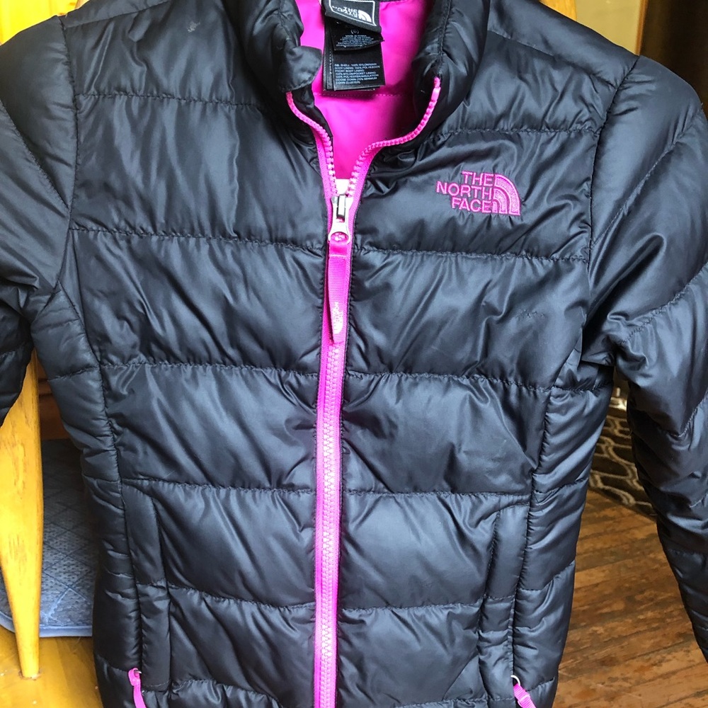 Girls North Face coat. Size 6. Euc!
